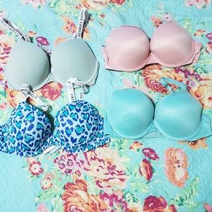 Lot of 4 Victoria secret bras 36c